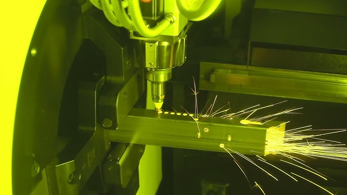 3D laser cutting of profiles